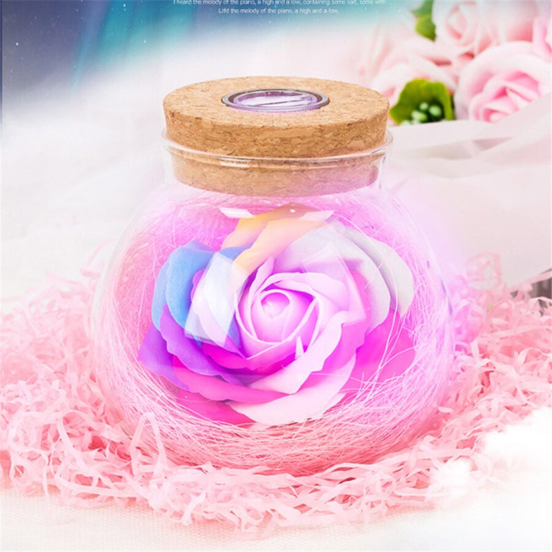 LED Romantic Rose Flower Remote light