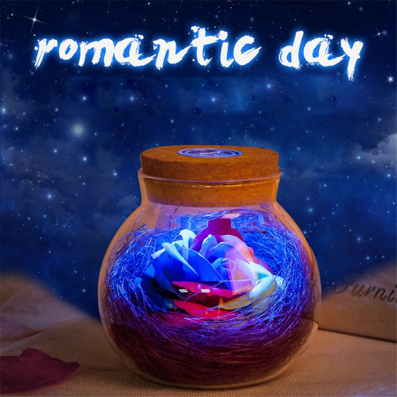 LED Romantic Rose Flower Remote light