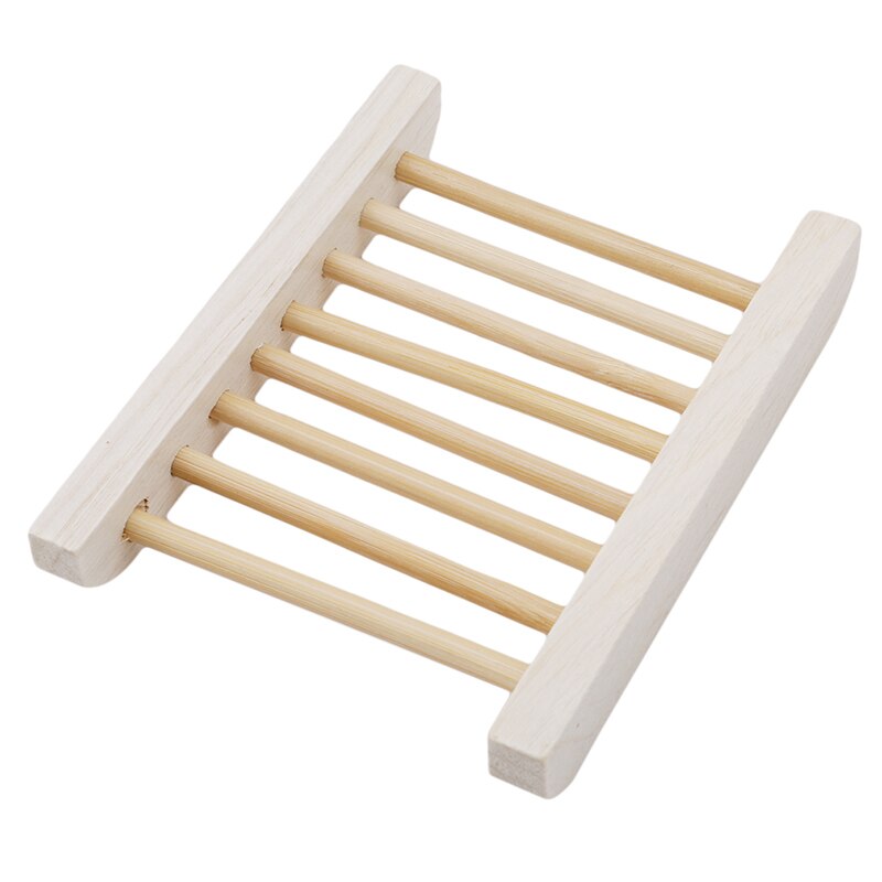 2pcs Natural Wood Soap Tray