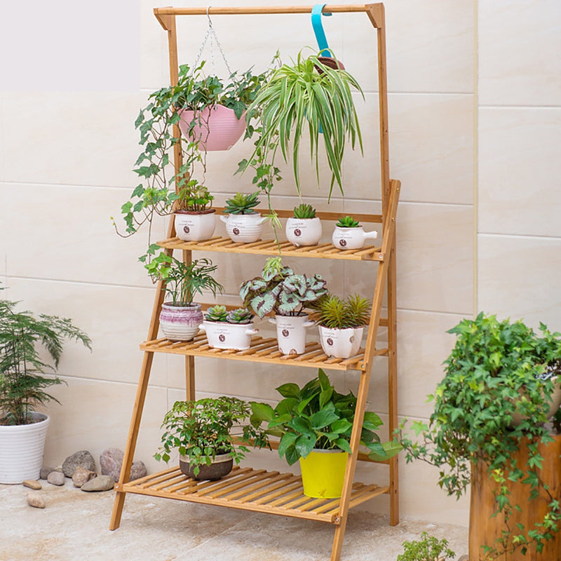 3-Tier Bamboo Hanging Plant Stand