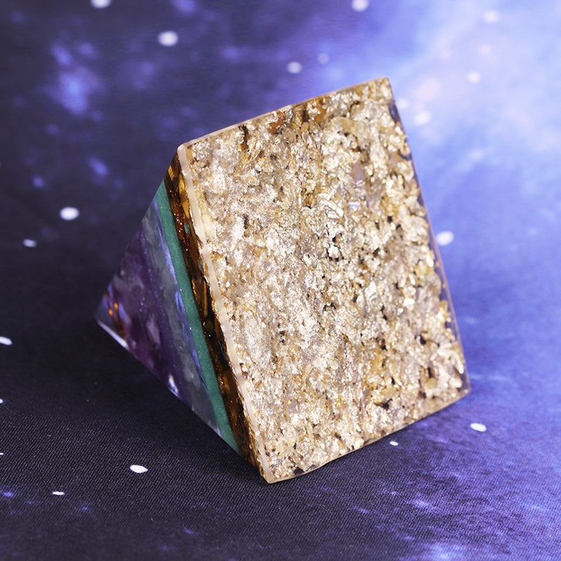 Reiki Orgone Pyramid Figurine