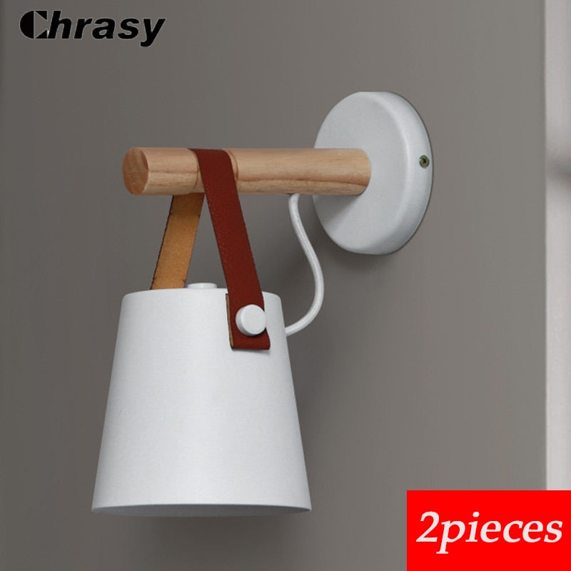 Wooden Nordic Modern Home Sconces