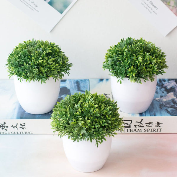 Artificial Plants Home Decor Small Tree Pot Plants